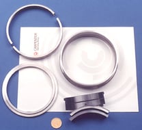 Aircraft shock strut of CarTech Project 70+ stainless